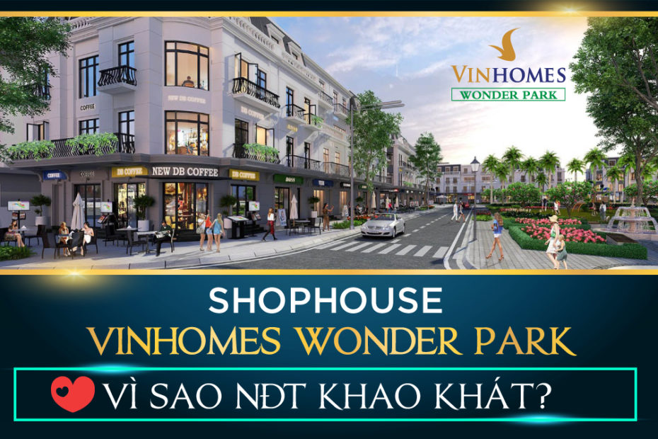 shophouse vinhomes wonder park đan phượng